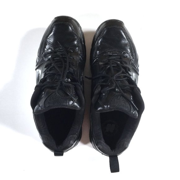 New Balance 381 Trainers Sneakers Mens Size 12D Black Leather CMX381Z main image 6